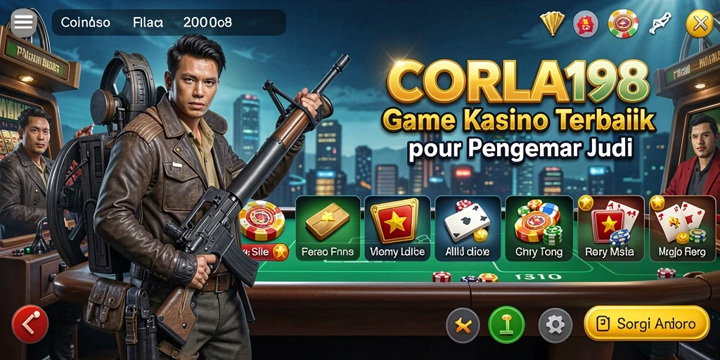 Tangkapan layar gameplay seru dari CORLA188.
