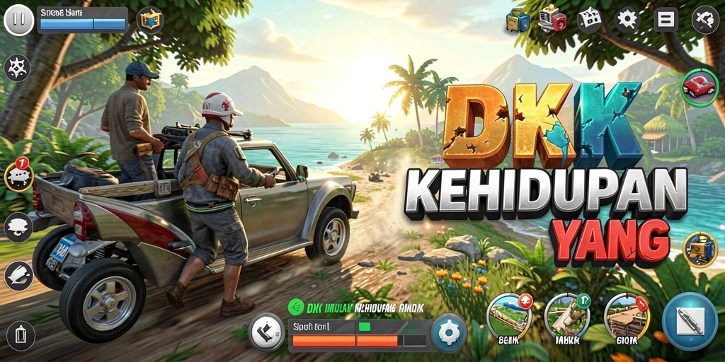 Screenshot DKK menunjukkan momen seru dari gameplay Simulation yang dinamis.