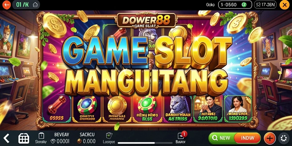 Tampilan gameplay DOWER88 yang menarik dengan fitur Slot yang mengasyikkan.
