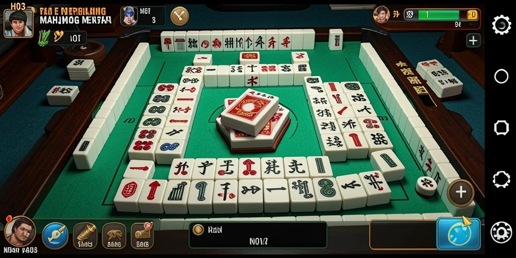 Tampilan gameplay Mahjong yang menarik dan menantang di H03.