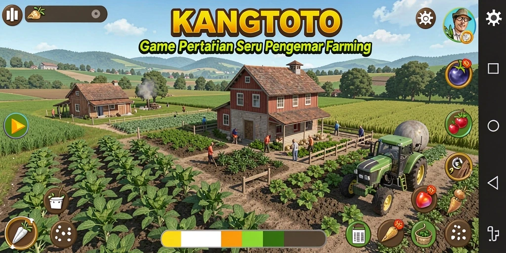 Tampilan gameplay KANGTOTO yang seru dan menyenangkan.