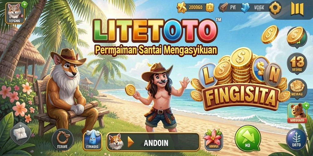 Screenshot gameplay LITETOTO menampilkan antarmuka permainan yang menarik dan menyenangkan.