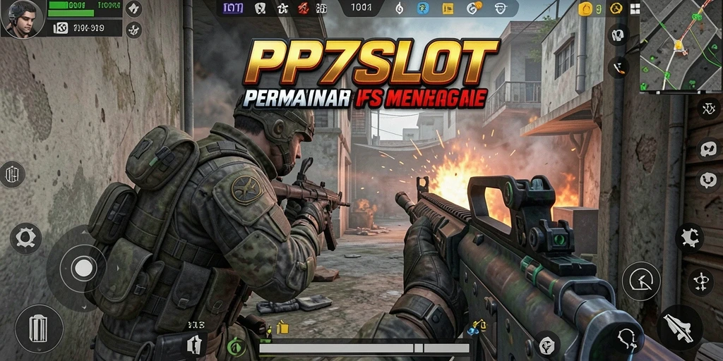 Gameplay mendebarkan di dalam PP7SLOT dengan aksi tembak menembak.